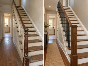 Upgrading Staircase Balusters and Handrails in Older Homes in Philadelphia