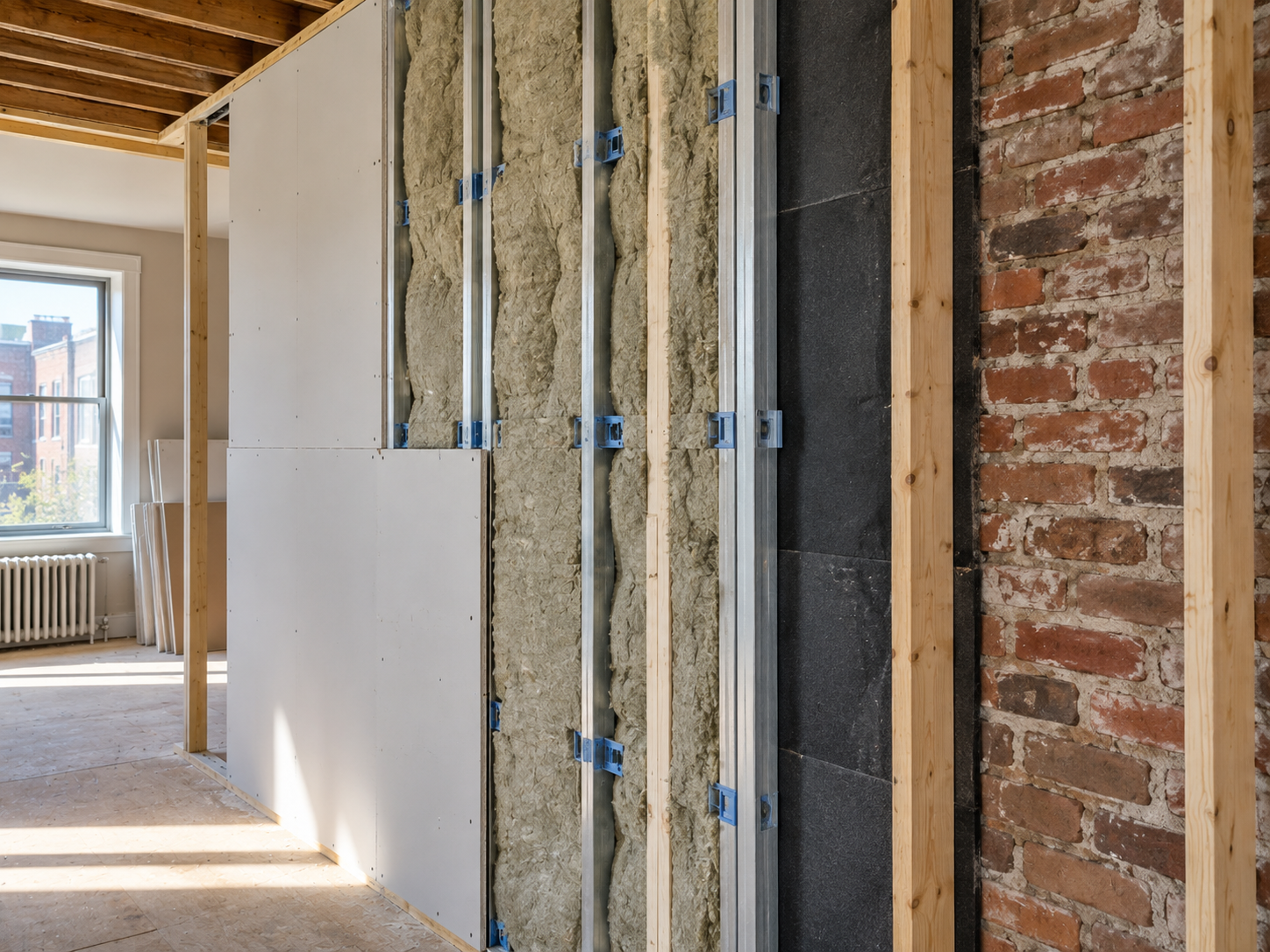 Soundproofing Rowhome Party Walls During Interior Renovations in Philadelphia